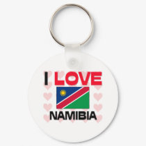 I Love Namibia keychains by tshirtshirts I Love Namibia keychains