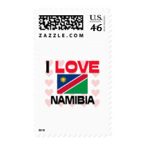 I Love Namibia postage