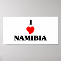I Love Namibia Posters