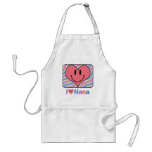 I Love Nana Aprons