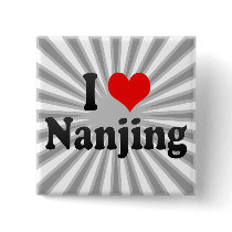 I Love Nanjing, China. Wo Ai Nanjing, China Pin