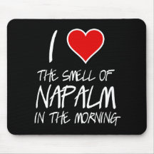 I Love Napalm Mousepad