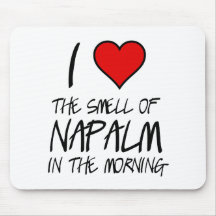 I Love Napalm Mousepad