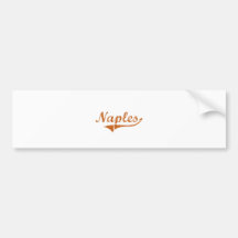 I Love Naples Texas Bumper Sticker