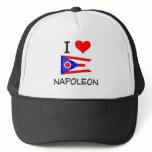 I Love Napoleon Ohio Hats