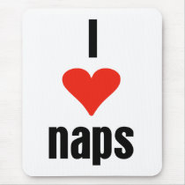 I Love Naps Mouse Mats