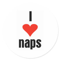 I Love Naps stickers by aesthete I Love Naps stickers