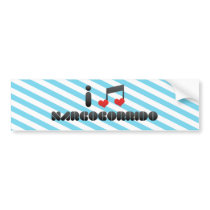 I Love Narcocorrido Bumper Sticker