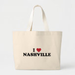 I Love Nashville Tennessee Tote Bags