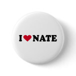 I LOVE NATE buttons