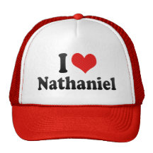 I Love Nathaniel Hat