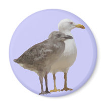 I love nature - digital drawing magnets