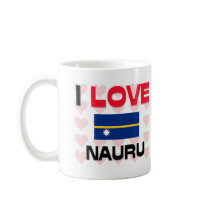 I Love Nauru mugs