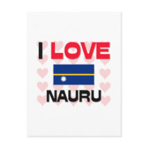 I Love Nauru postcards