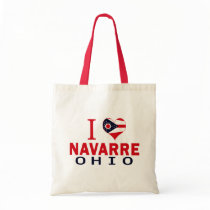 I love Navarre, Ohio Tote Bags