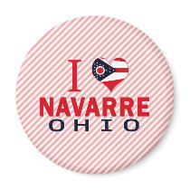 I love Navarre, Ohio Refrigerator Magnets