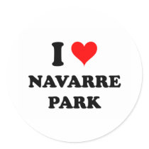 I Love Navarre Park Florida Sticker
