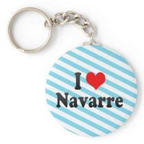 I Love Navarre, United States Key Chains