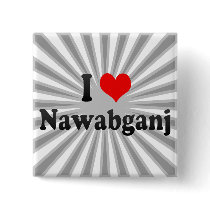I Love Nawabganj, Bangladesh Button
