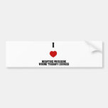 I Love Negative Pressure Wound Therapy Devices Bumper Stickers