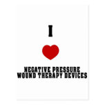 I Love Negative Pressure Wound Therapy Devices Post Card