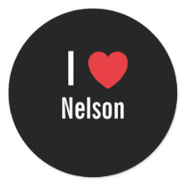 I love Nelson stickers by funnycustomtshirts I love Nelson stickers
