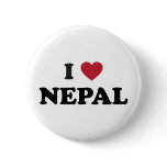 I Love Nepal Pins