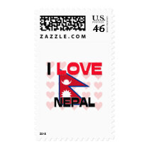 I Love Nepal postage by tshirtshirts I Love Nepal postage