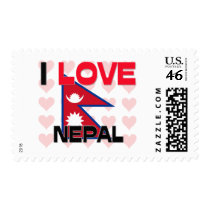 I Love Nepal postage by tshirtshirts I Love Nepal postage