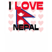I Love Nepal t-shirts