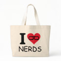 i love nerds bags by Tomaniac i love nerds bags