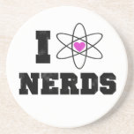 I love nerds beverage coaster