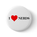 I love nerds buttons by secretagentno5 I love nerds buttons
