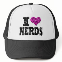 I Love Nerds hats