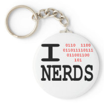 I love Nerds Keychain