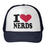 I love nerds mesh hat