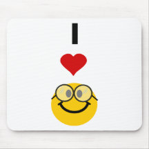I love nerds mouse pad
