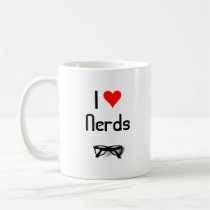 I Love Nerds Mug mugs