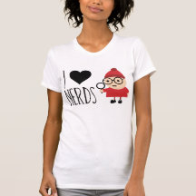I Love Nerds T-shirts
