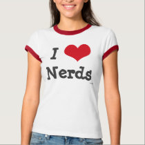 I Love Nerds t-shirts