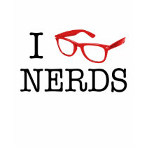 I Love Nerds T-shirts