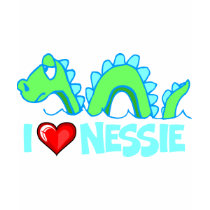 I Love Nessie t-shirts by teyes143 I Love Nessie t-shirts
