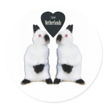 I love Netherland Dwarfs stickers