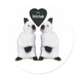 I love Netherland Dwarfs stickers