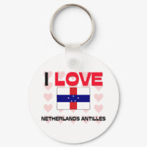 I Love Netherlands Antilles keychains by tshirtshirts I Love Netherlands Antilles keychains