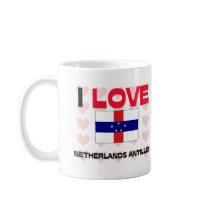 I Love Netherlands Antilles mugs by tshirtshirts I Love Netherlands Antilles mugs