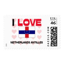 I Love Netherlands Antilles postage