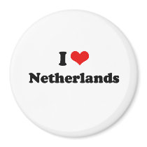 I LOVE NETHERLANDS MAGNETS