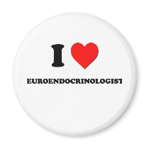 I Love Neuroendocrinologists Fridge Magnets