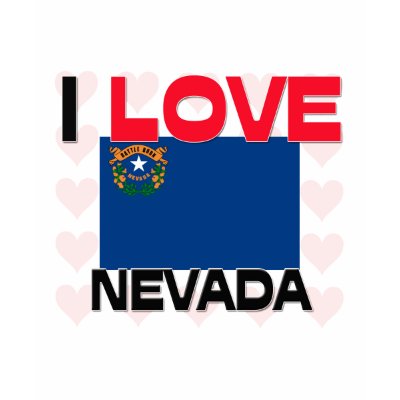 I Love Nevada Shirt by tshirtshirts